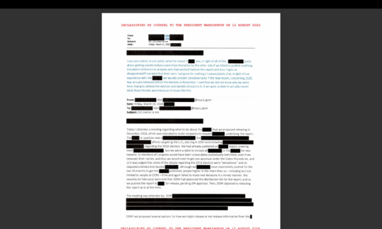 NSA Blocked Reports of CCP Interference in US Elections From Reaching Trump: Declassified Docs