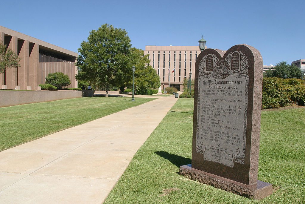 Church And State Separation Examined As High Court Hears Commandments Case