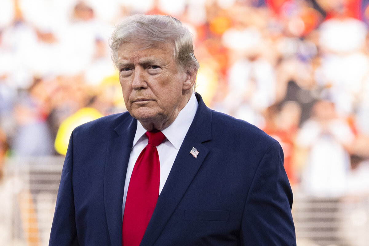 President Donald Trump in New Jersey on July 19, 2026. (David Ramos/Getty Images)