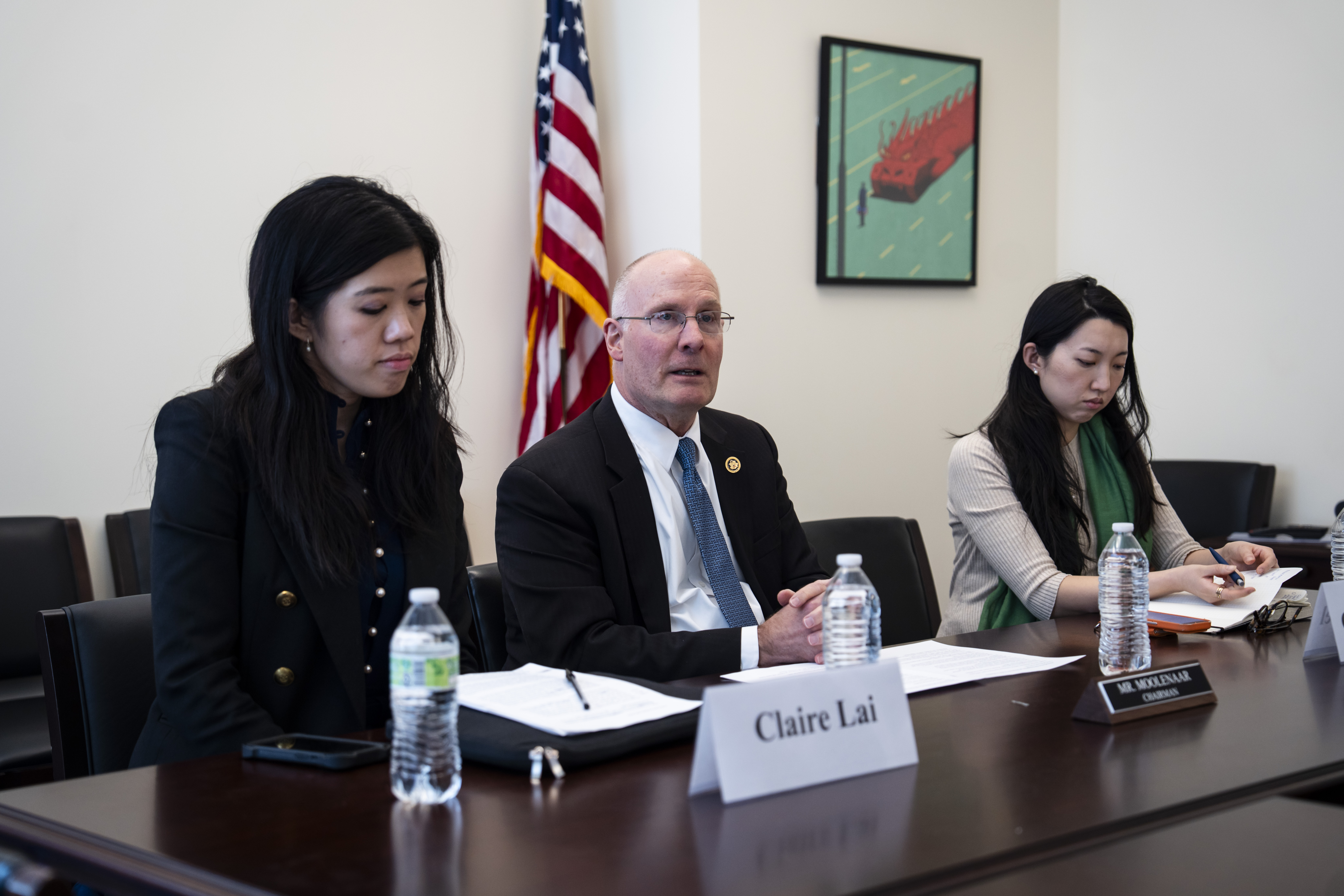 Claire Lai, John Moolenaar, Grace Jin Drexel