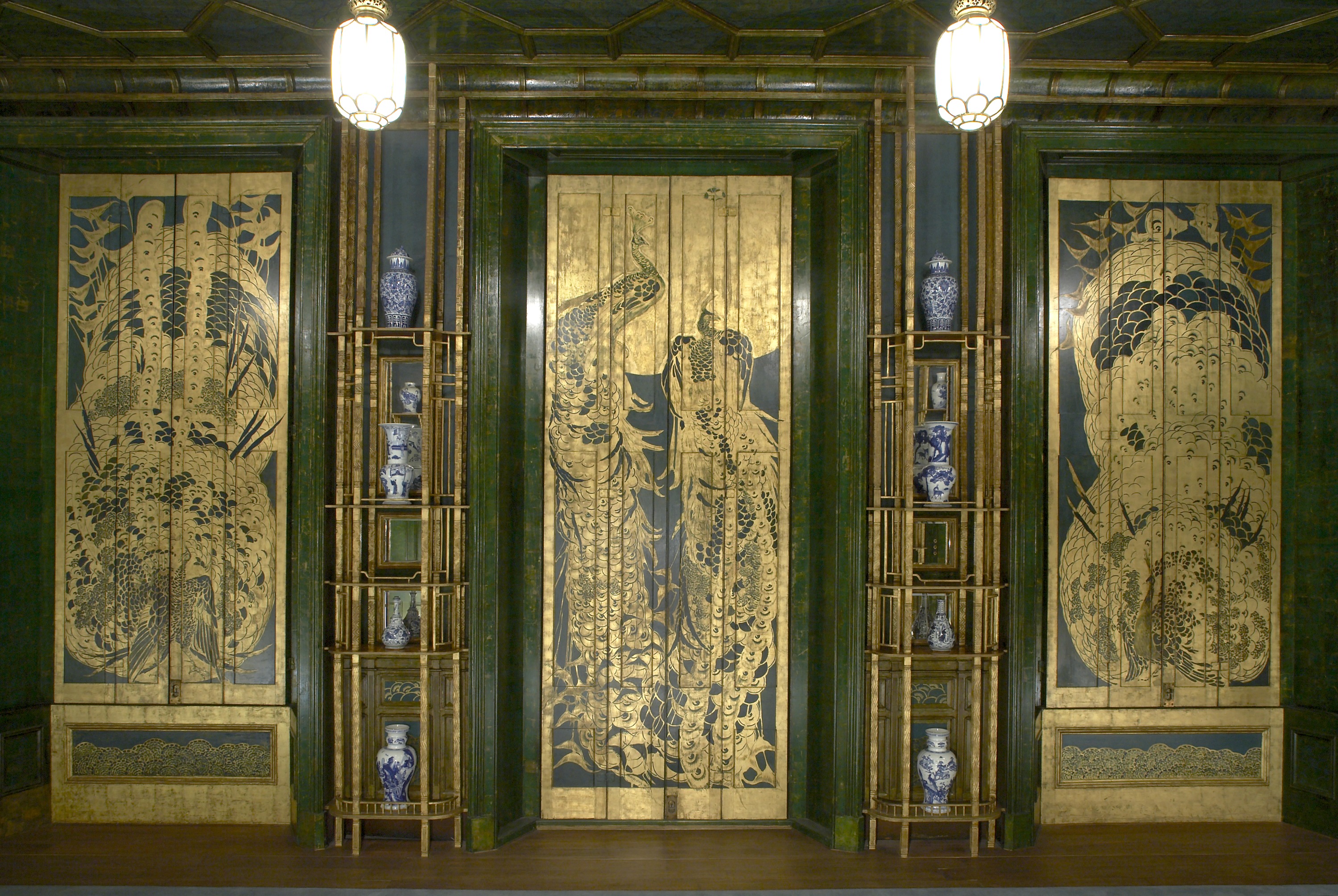 Peacock room