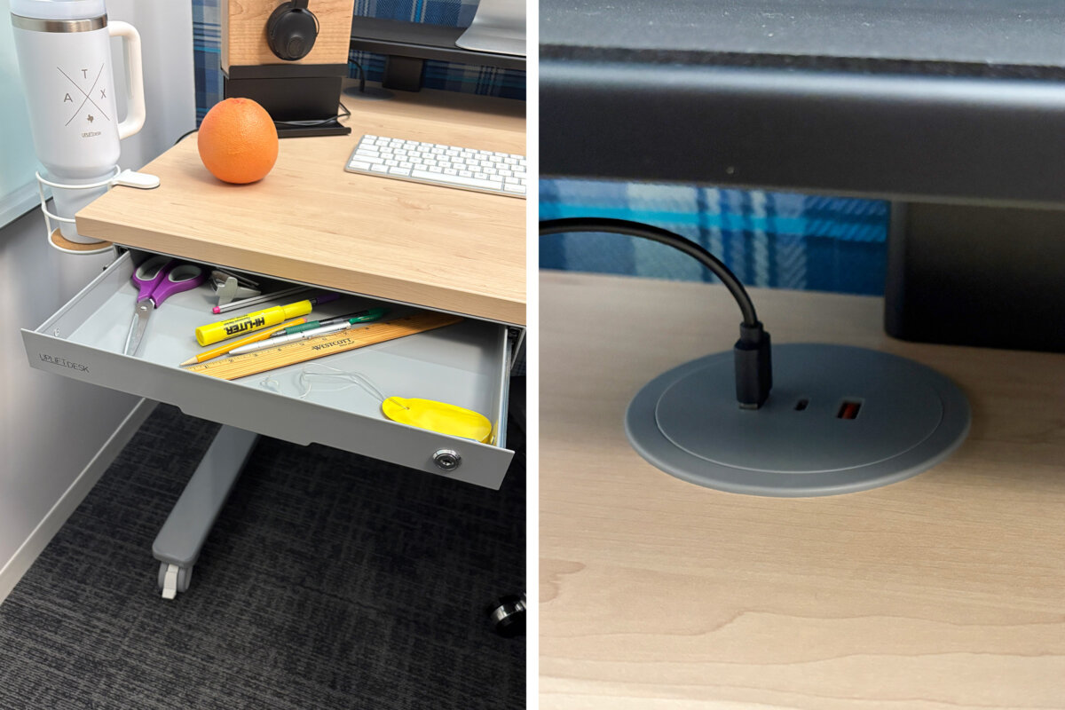 uplift desk accessories