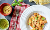 Dairy-Free Creamy Vodka Sauce Packed With Veggies