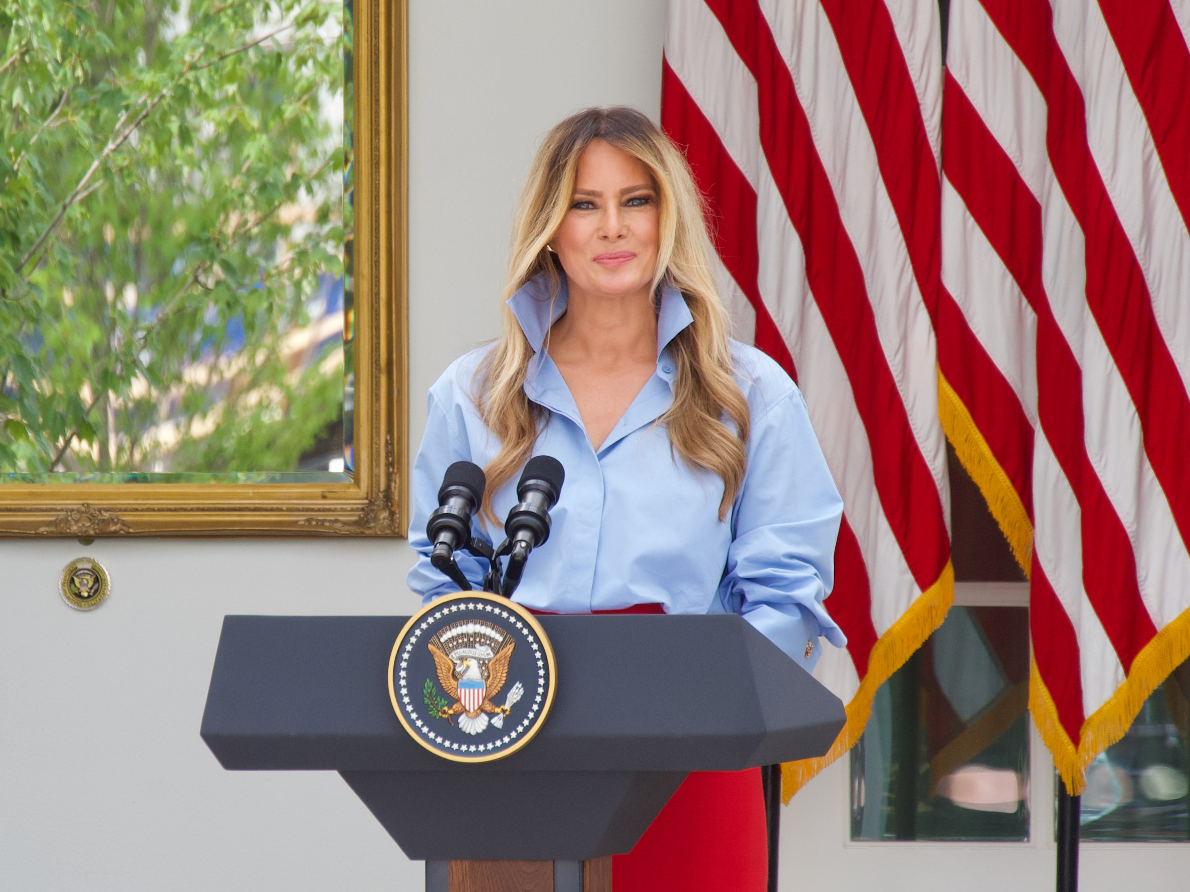 FLOTUS Melania Trump Aug 20 2026