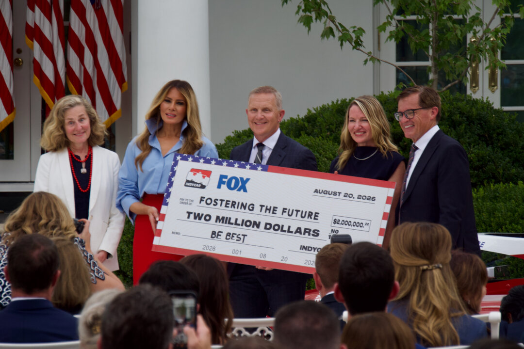 First Lady Unveils Racing Collaboration, $2 Million in ‘Fostering the Future’ Scholarships