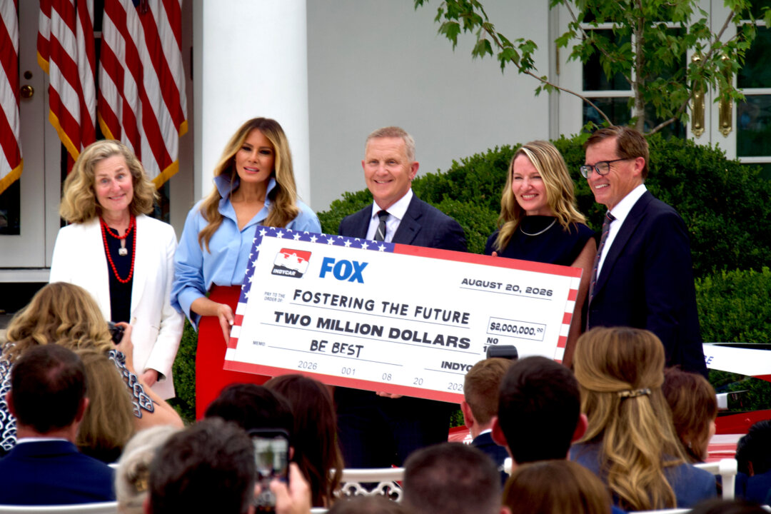 “First Lady Promotes Patriotism with Racing Partnership, Funds $2 Million in Scholarships”