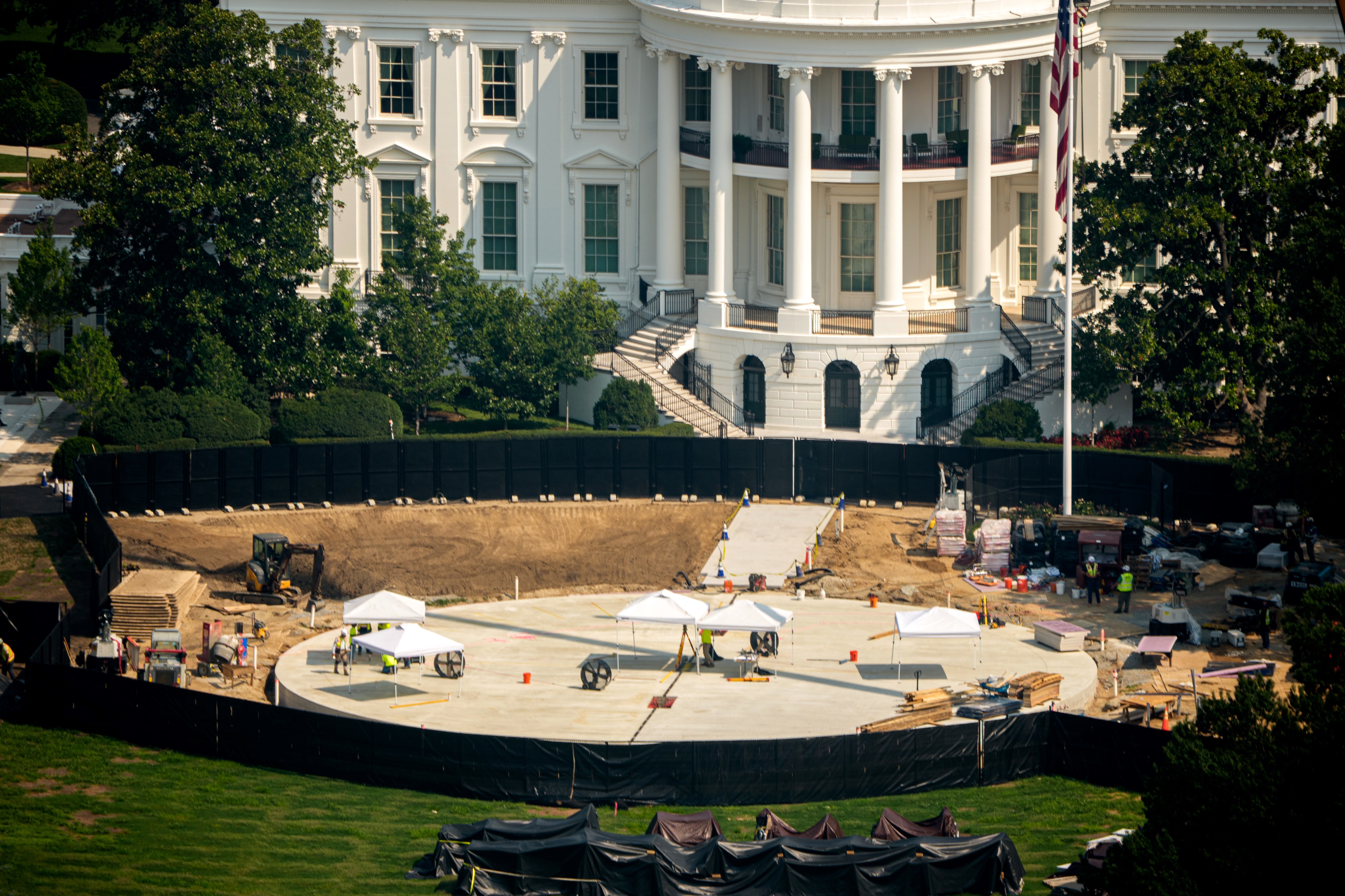 Trump Says He'll Appeal White House Ballroom Ruling At Supreme Court