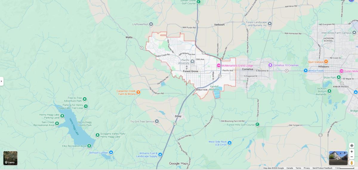 (Screenshot via Google Map)