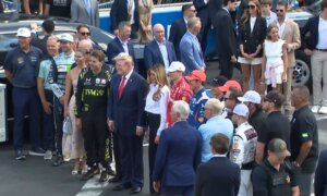 Freedom 250 Grand Prix: Trumps’ Arrival