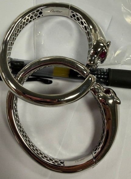 Seized counterfeit items