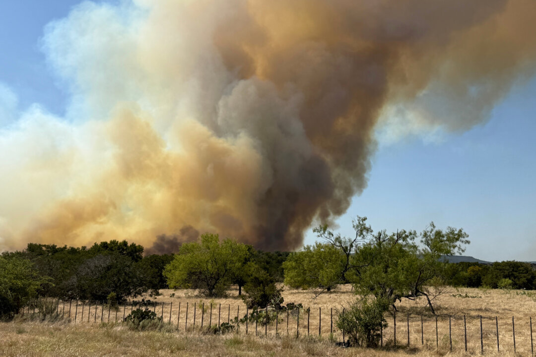 Texas Wildfire Mushrooms Within Hours, Ripping Through Ranchlands