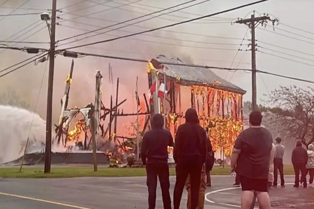 68-Year-Old Man Charged With Arson After Historic NB Church Destroyed by Fire