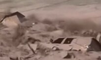 Powerful Flash Flooding in Nepal