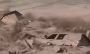 Powerful Flash Flooding in Nepal