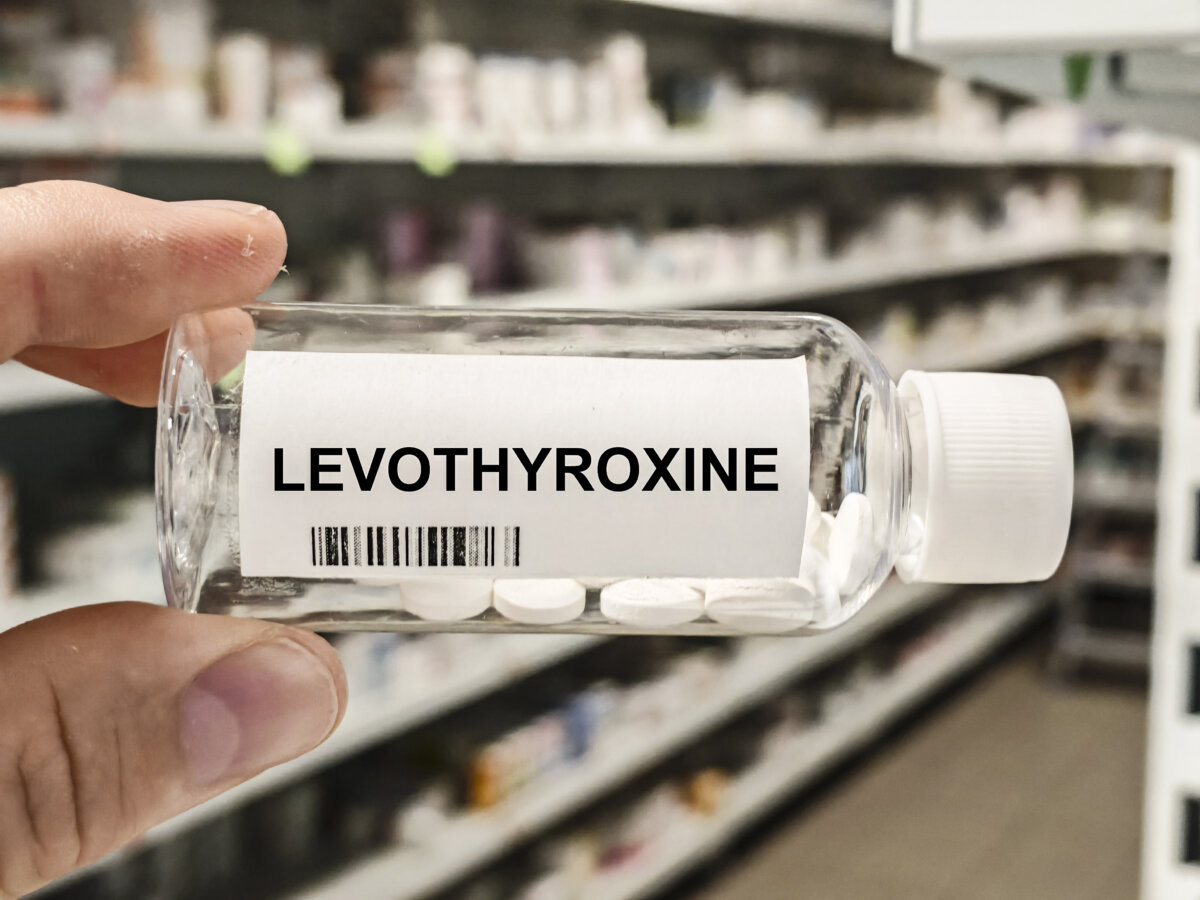 Levothyroxine tablets in the hospital pharmacy used for treatment of hypothyroidism. (Shutterstock)