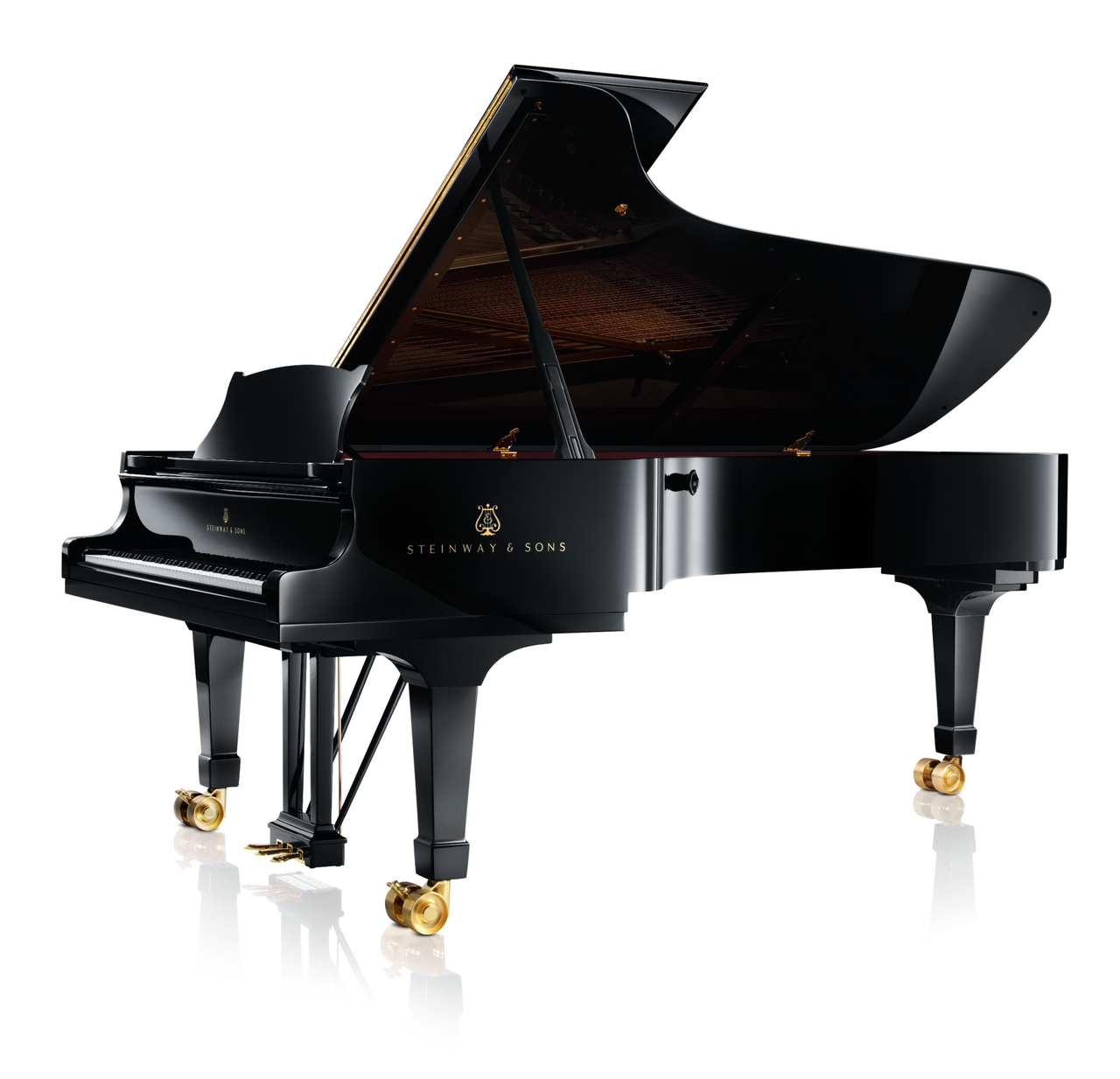 Рояль Steinway & Sons, изготовленный одной из ключевых американских компаний, оказавших значительное влияние на производство фортепиано. (Steinway & Sons/CC BY-SA 3.0)