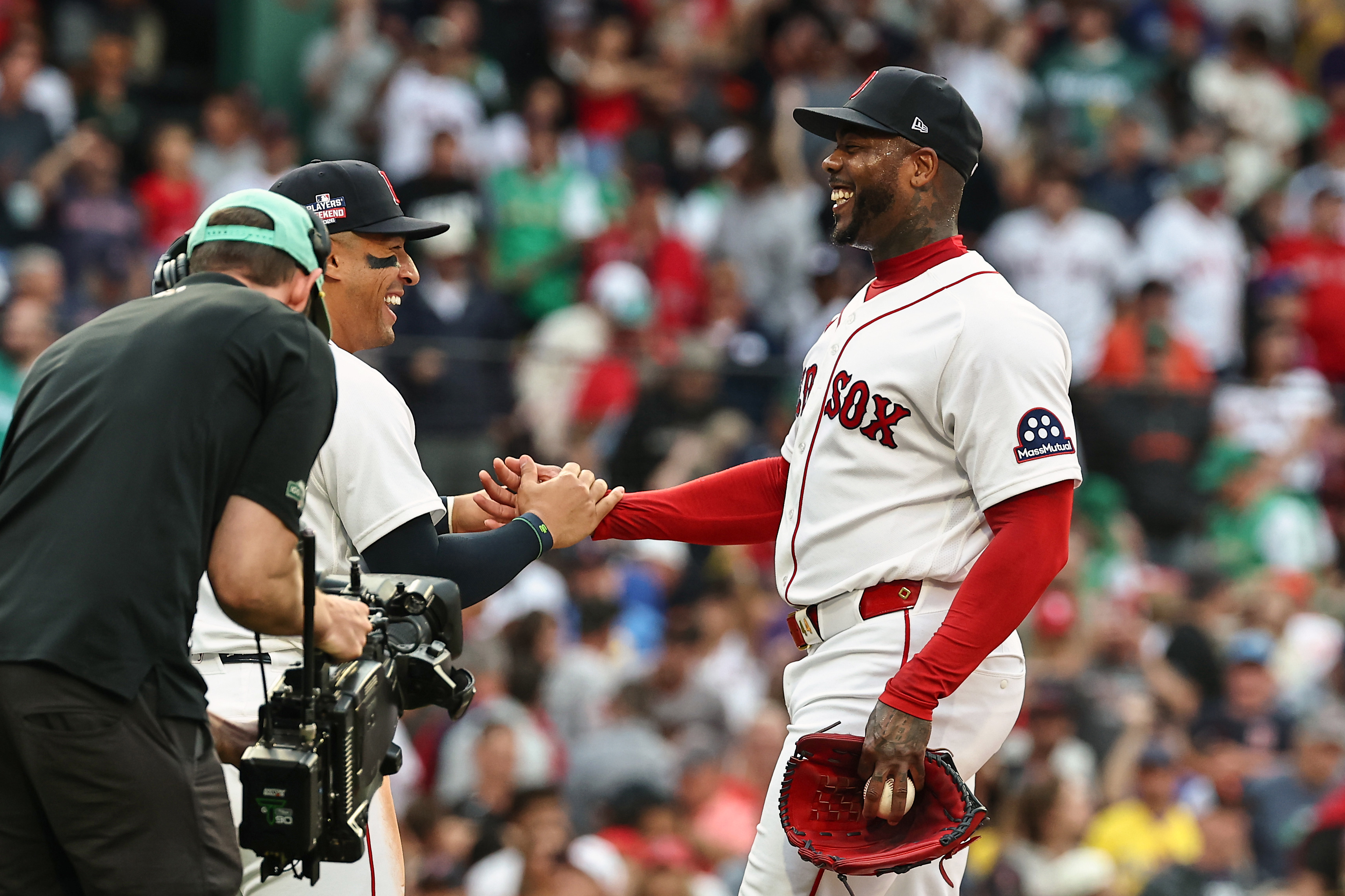 San Francisco Giants v Boston Red Sox