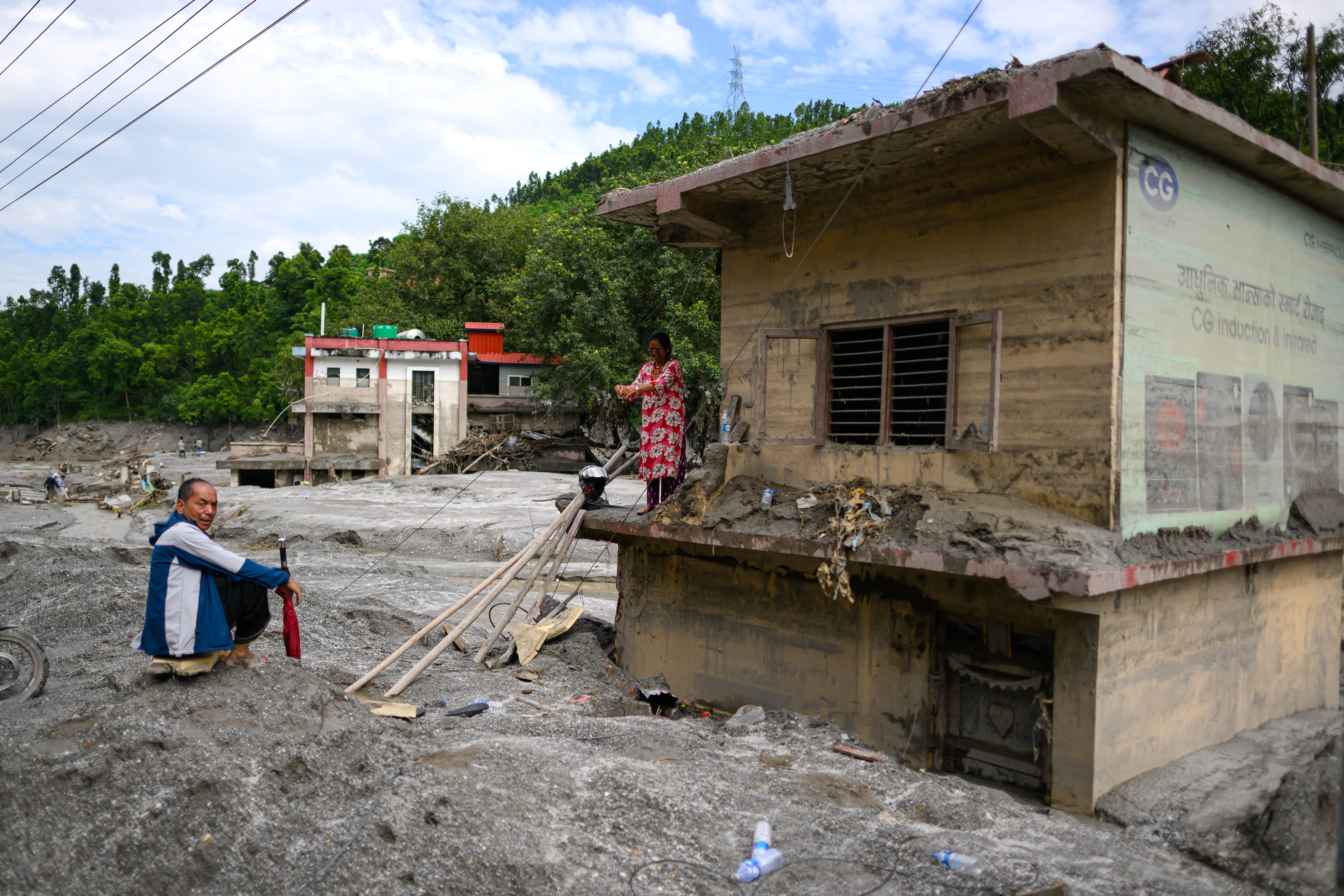 TOPSHOT-NEPAL-DISASTER-FLOOD