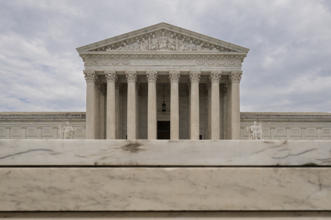 The Supreme Court in Washington on Aug. 31, 2026. (Madalina Kilroy/The Epoch Times)
