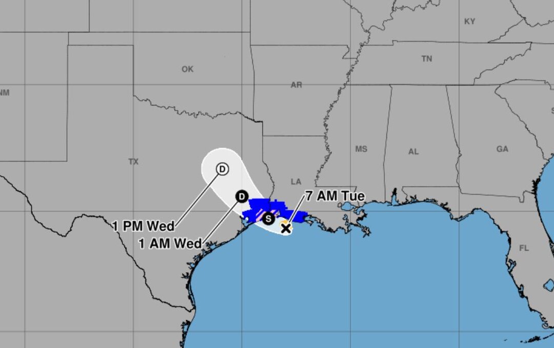 Tropical Storm Edouard Forms in Gulf, Could Become Hurricane: Forecasters