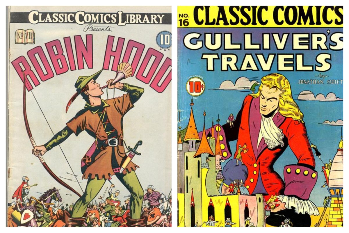 Classics Illustrated transformed beloved stories into vivid comic book adventures for children. (Public domain)