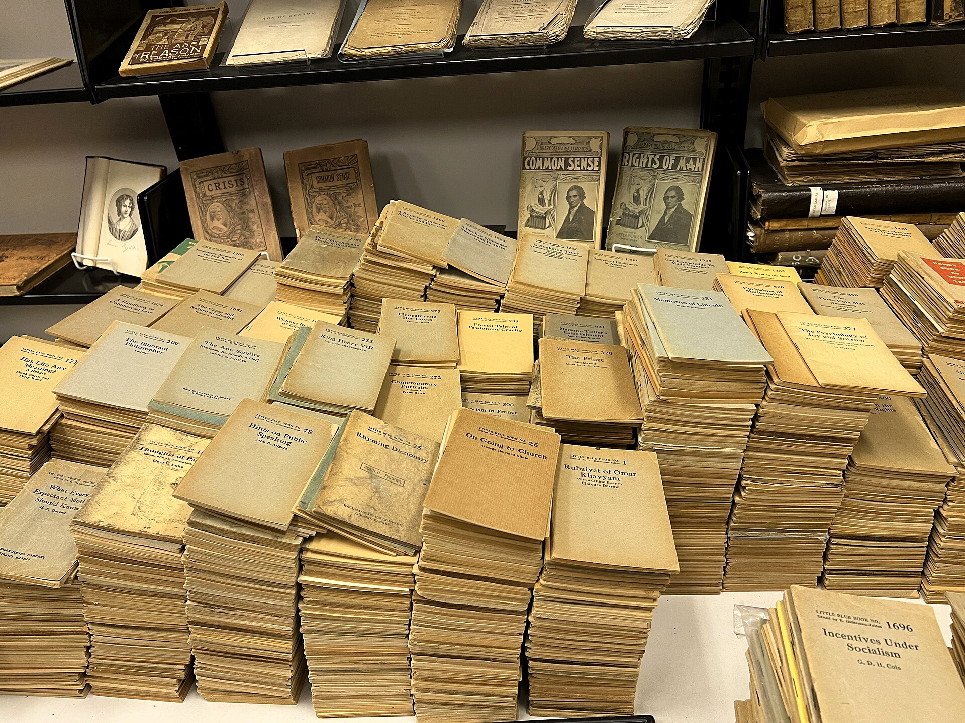 Little Blue books