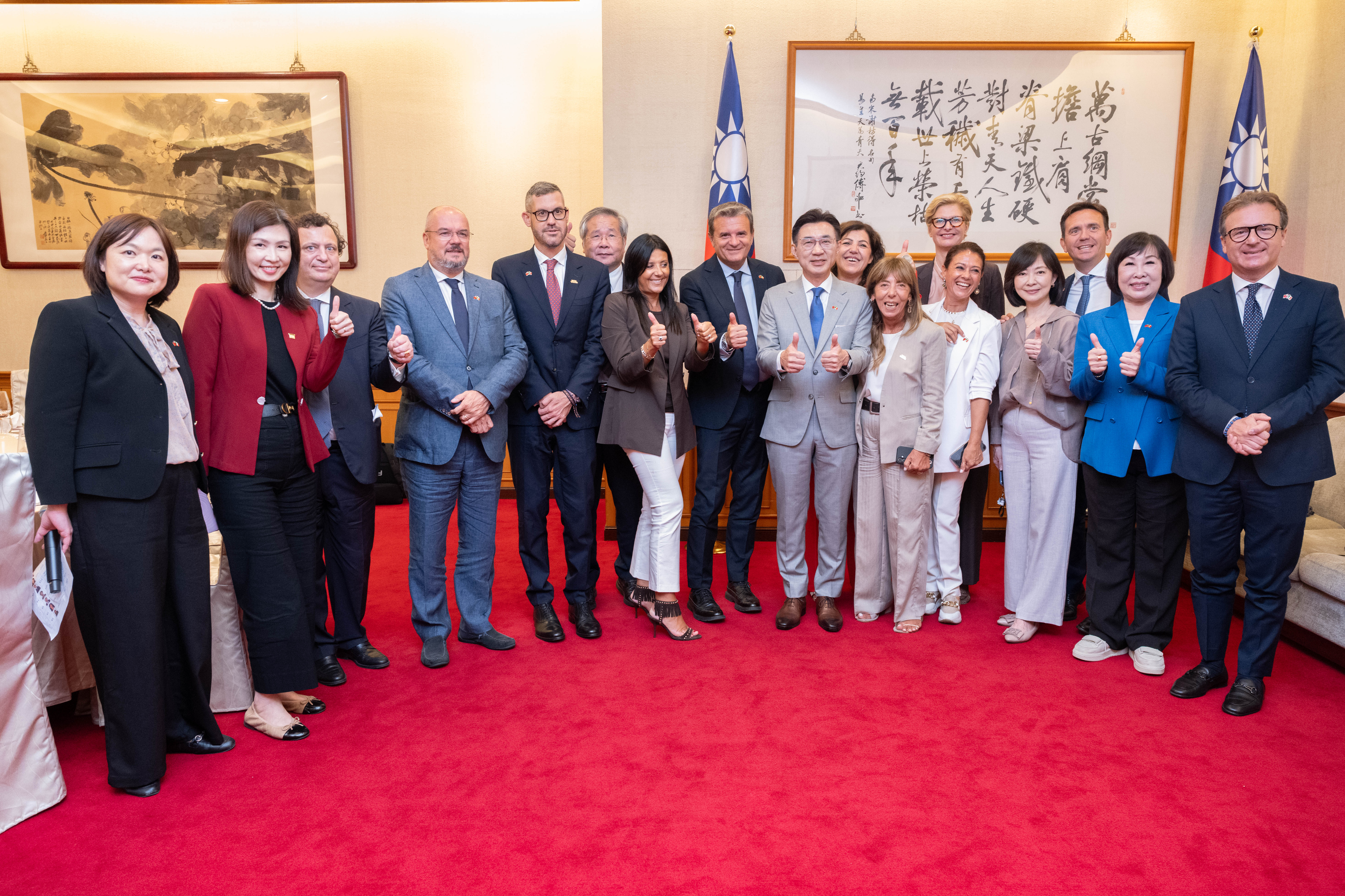 Johnny Chiang Italian delegation 2026