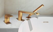 Make Old Tarnished Brass Bathroom Fixtures Look Like New