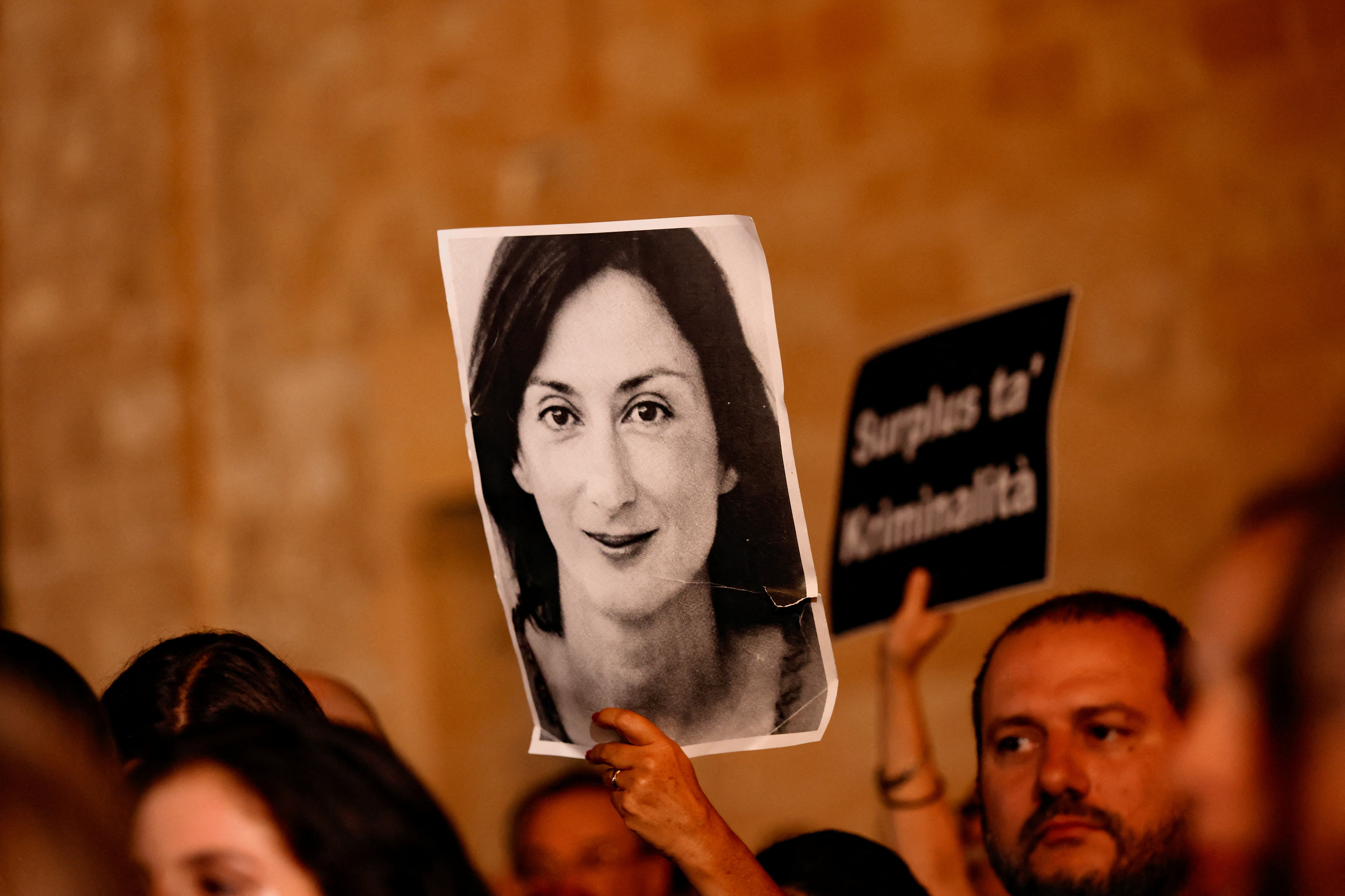 People protest in Valletta after Fenech acquittal