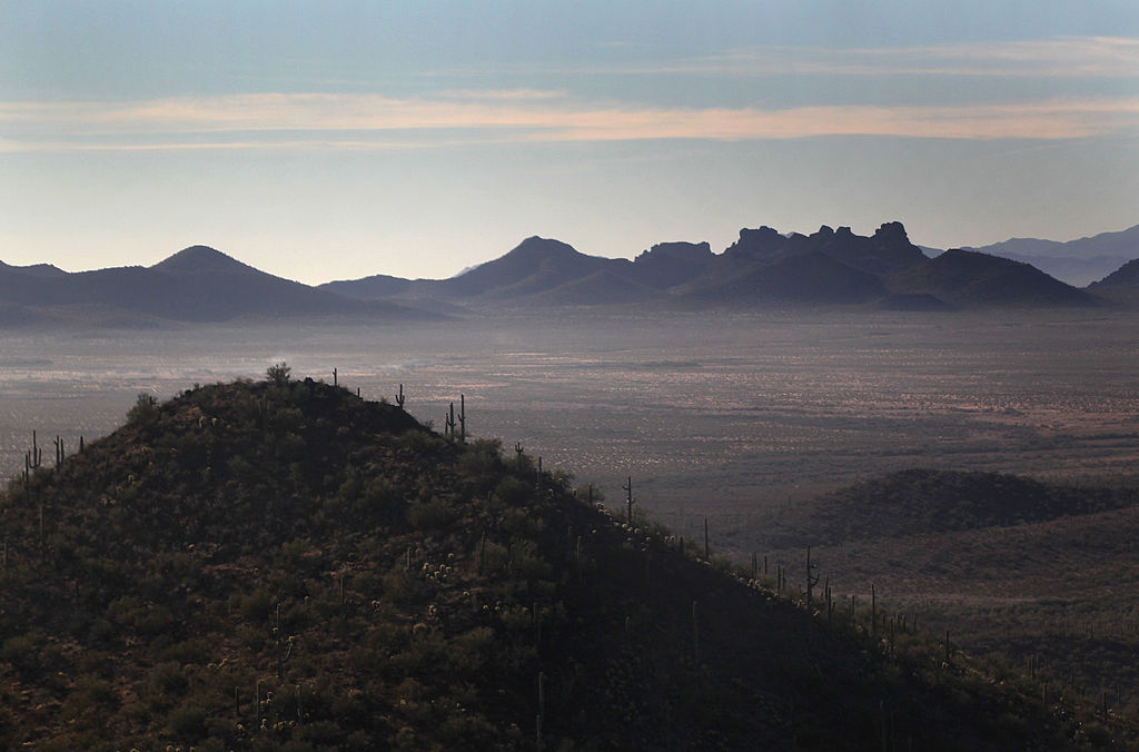 U.S. Conducts Aerial Patrols Of U.S.-Mexico Border