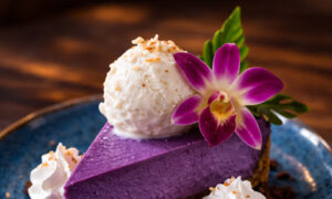 Hawaii’s Favorite Purple Cheesecake