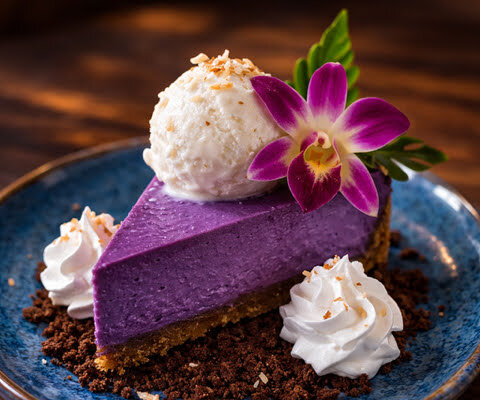 Hawaii’s Favorite Purple Cheesecake