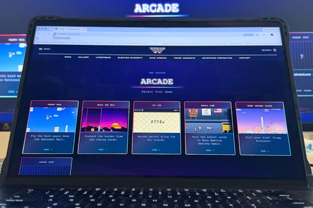 White House Debuts Arcade of Games to Promote Trump’s Agenda