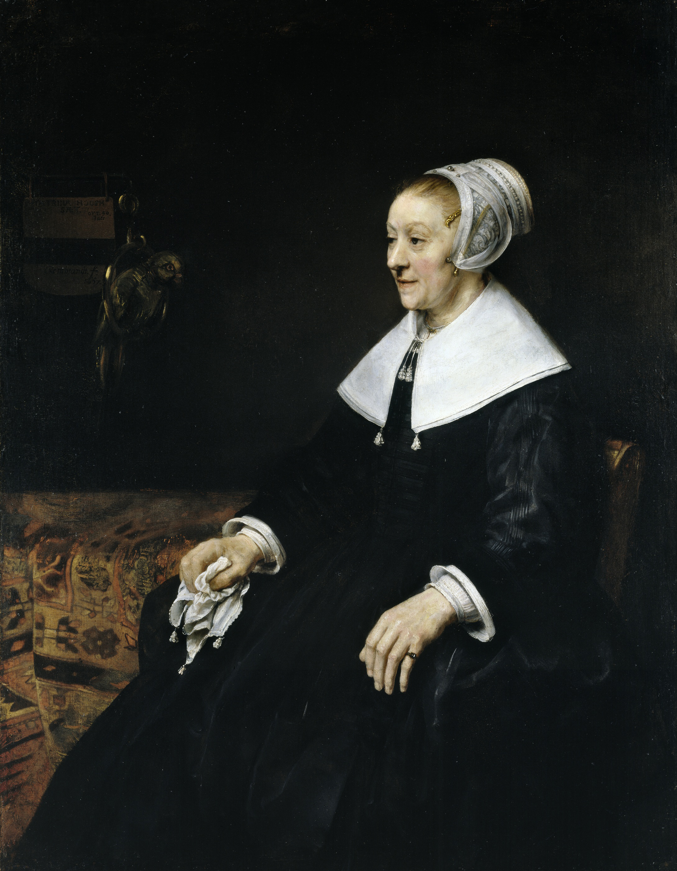 Rembrandt: Portrait of Catrina Hoogsaet