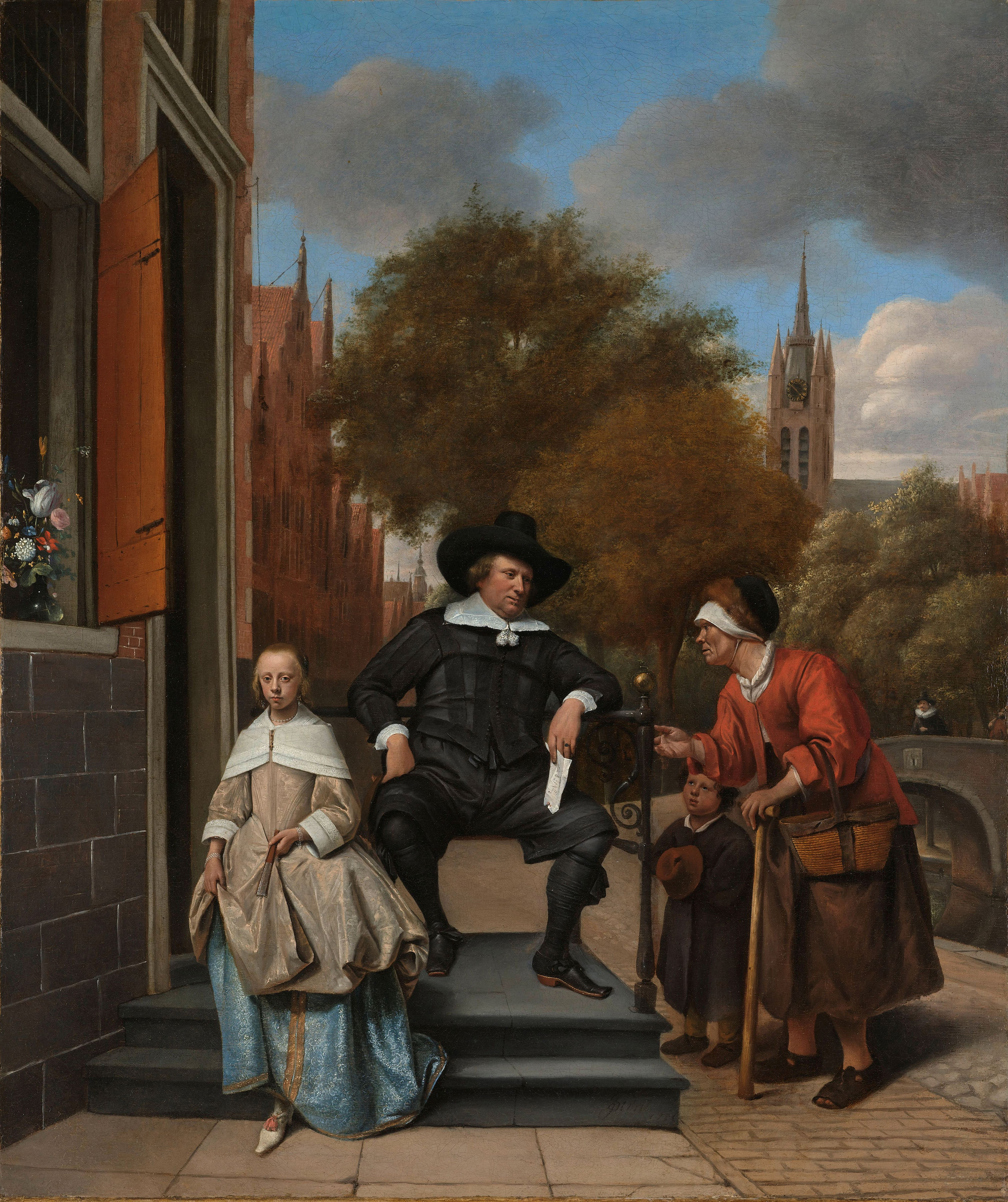 “Adolf and Catharina Croeser, (‘The Burgomaster of Delft and his Daughter’)"