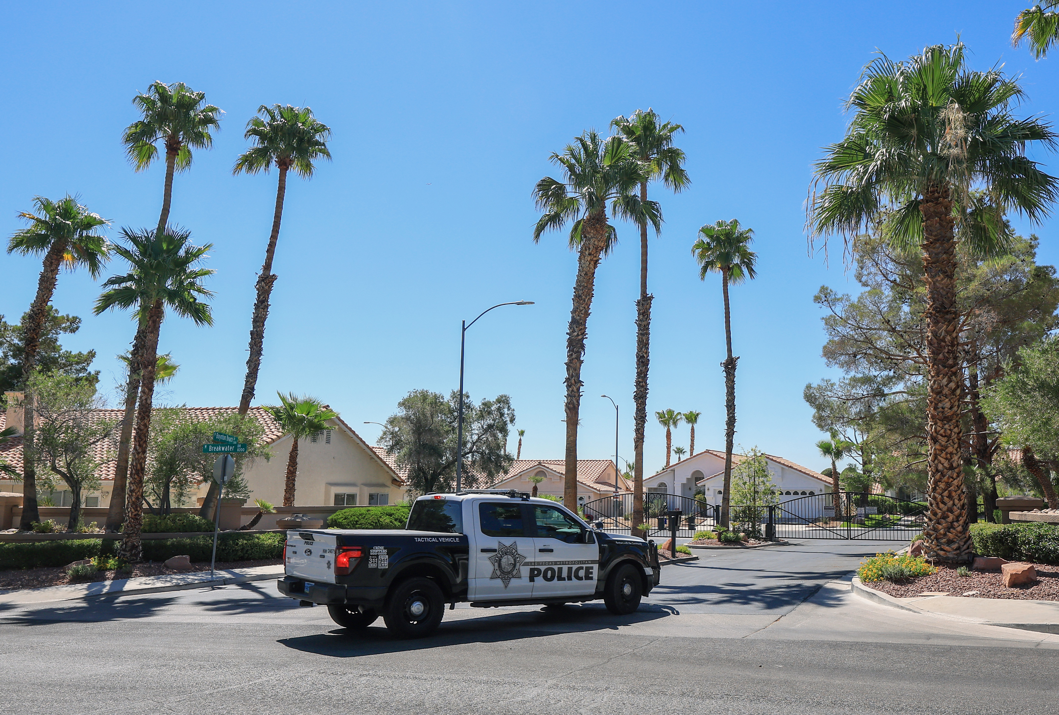 Las Vegas Residence Tied To Gunman Who Killed 4 At New York City Office Building