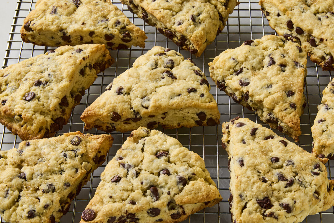 Chocolate Chip Scones Are the Flaky, Buttery Breakfast Treat You'll Want to Make on Repeat