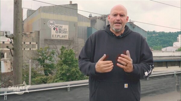 Democratic Sen. Fetterman Introduces Republican Dave McCormick at RNC in Dallas