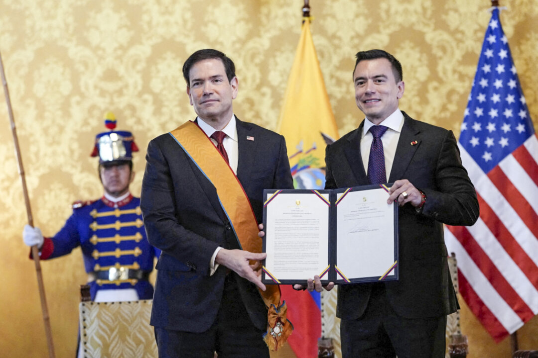 Rubio to Seek $45 Million for Ecuador to Tackle Drug Trafficking