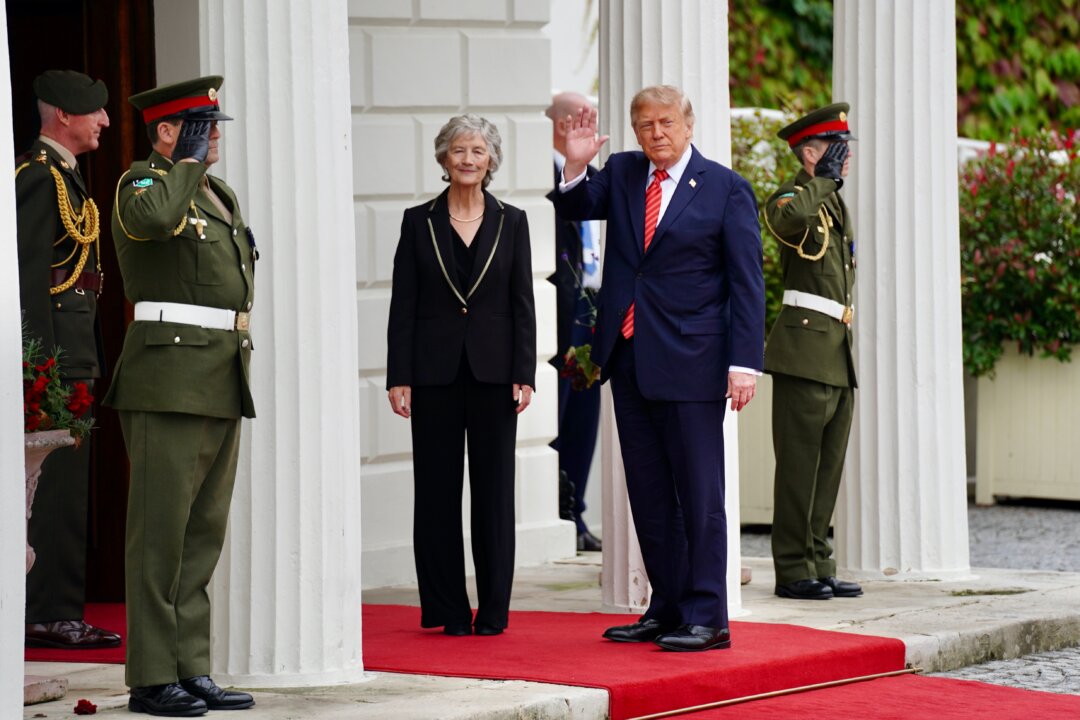 Trump Lands in Dublin, Talks Trade Deficits, Unified Ireland