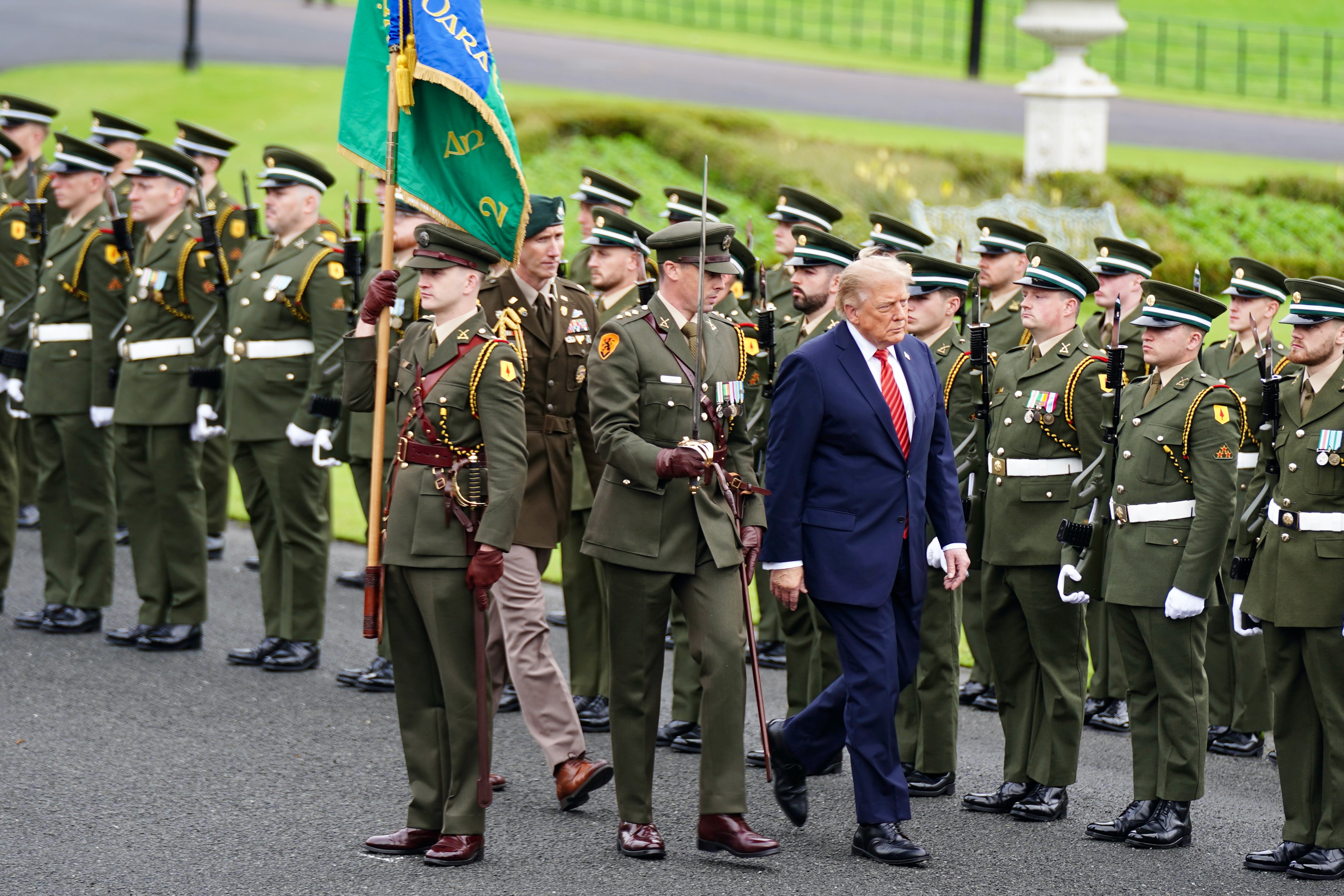 Trump Ireland Troop review
