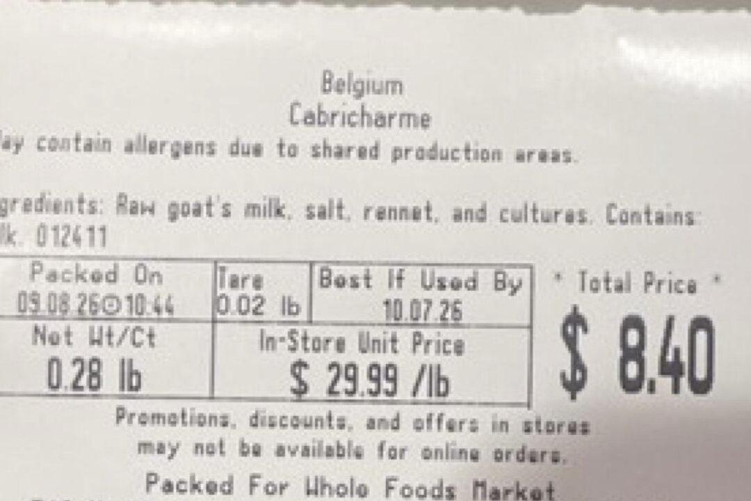 Undeclared Egg in Cheese Product Sparks 7-State Allergy Warning from Whole Foods