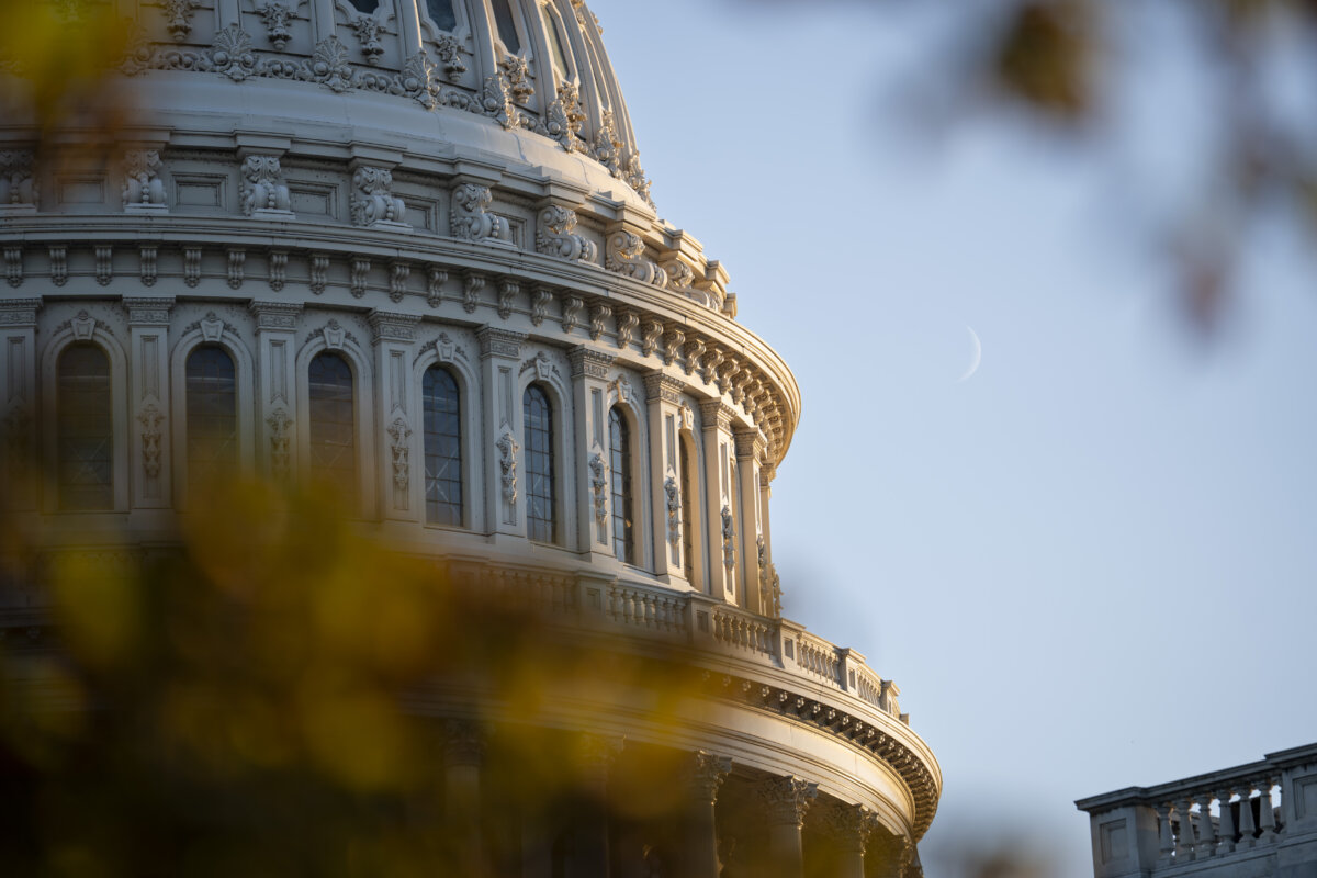 The U.S. Capitol on Sept. 14, 2026. (Madalina Kilroy/The Epoch Times)