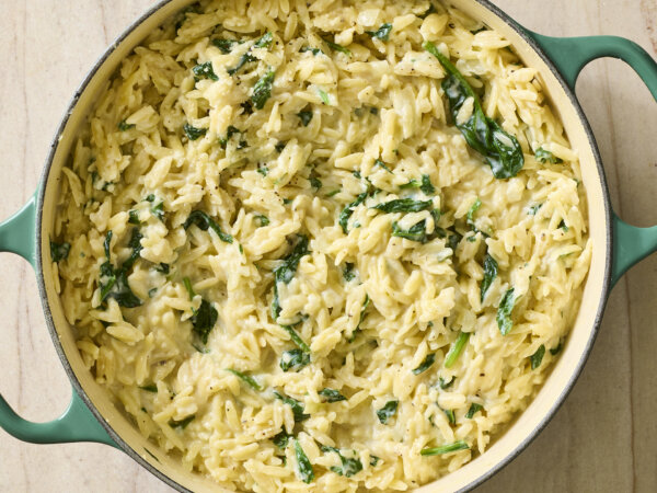 This Creamy Orzo Is a Fast-Cooking Favorite for Weeknight Ease