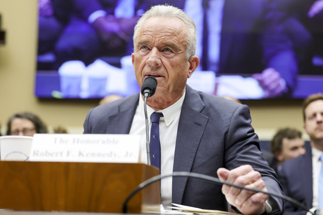 Health and Human Services Secretary Robert F. Kennedy Jr. in Washington, on April 21, 2026. (Anna Moneymaker/Getty Images)