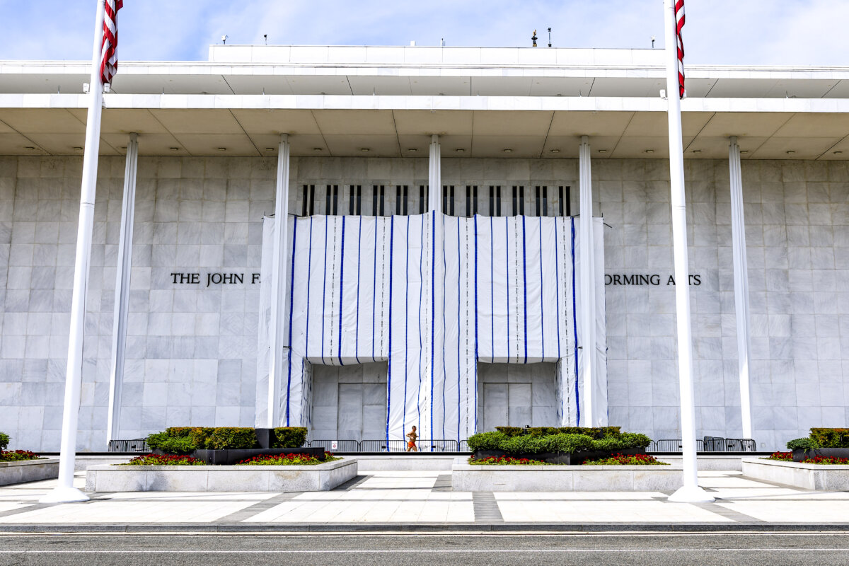 The Kennedy Center in Washington, on Sept. 2, 2026. (Finn Gomez/Getty Images)