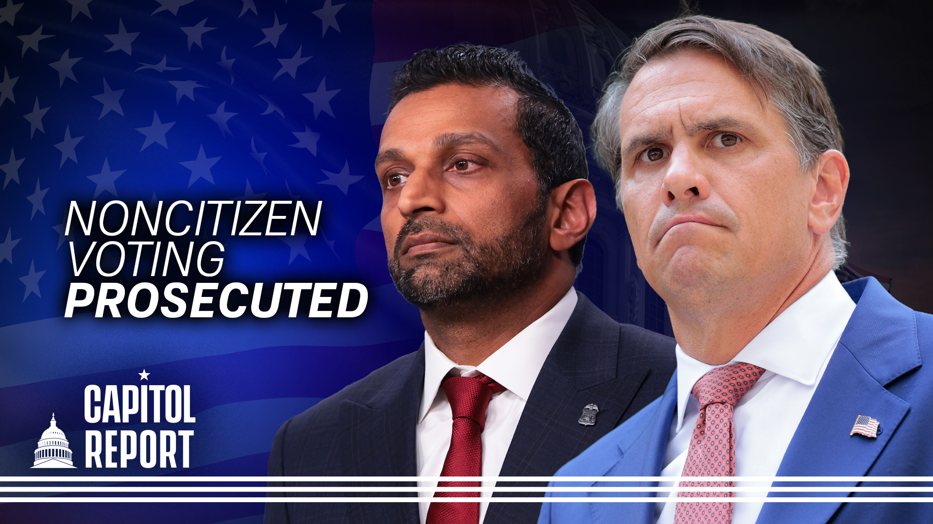 AG Todd Blanche: DOJ Prioritizing Unlawful Voting Cases; FBI Director Touts Crime Crackdown