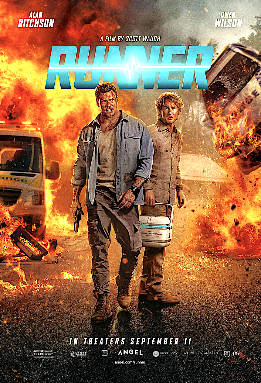 Promotional poster for "Runner." (Angel Studios)