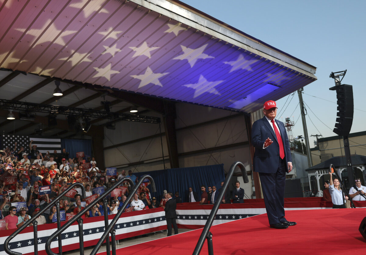 President Donald Trump in Gastonia, N.C., on September 16, 2026. (Anna Moneymaker/Getty Images)