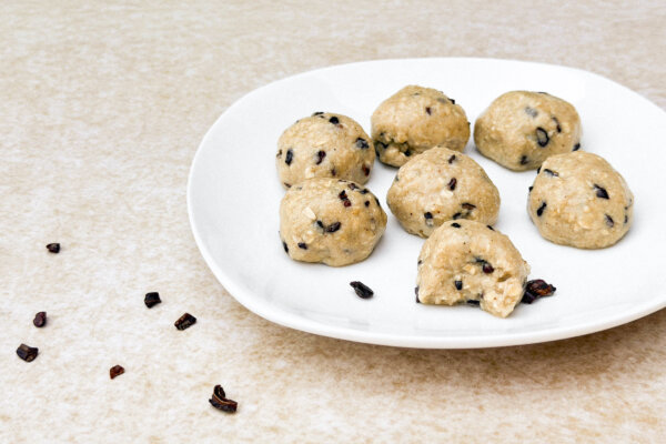 Honey-Sweetened Almond Flour Cookie Dough Bites